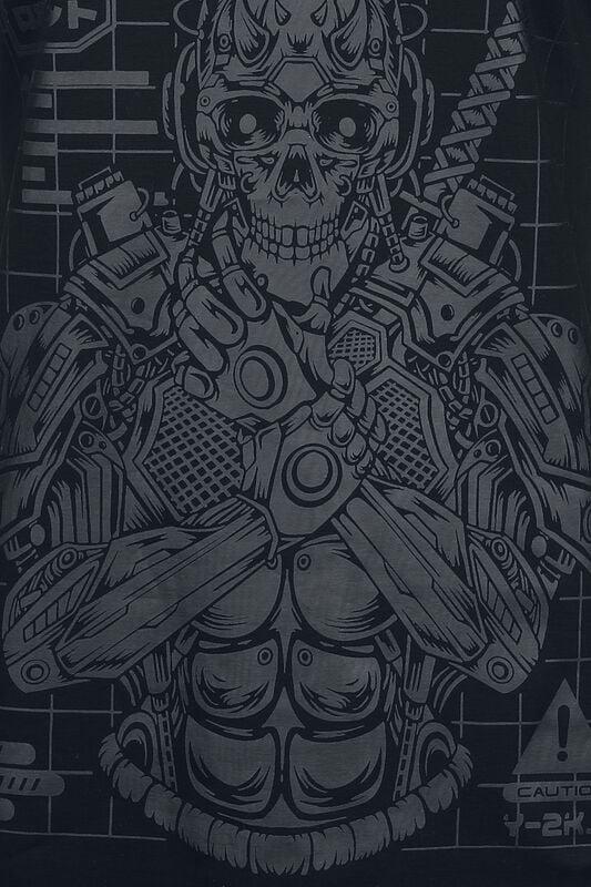 Gothicana By Emp "Game Is On - Printed Vest" Tanktop Black By Jawbreaker