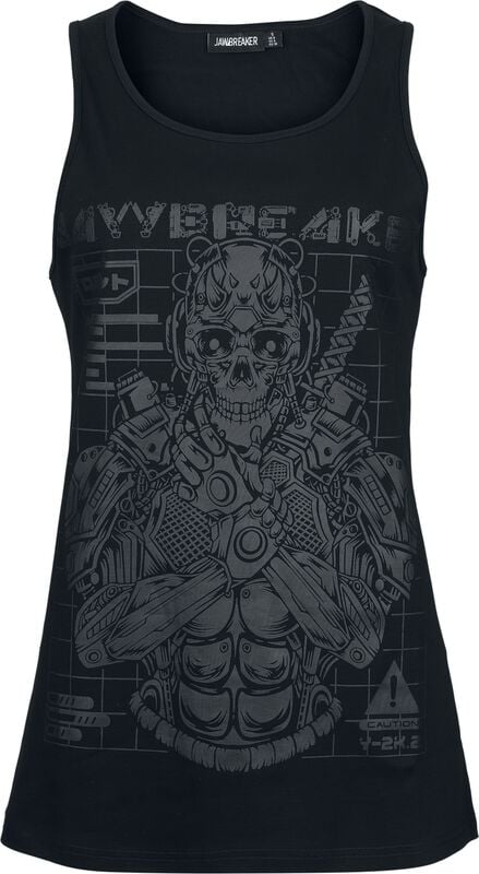 gothicana by emp "Game is on - Printed Vest" Tanktop black by Jawbreaker