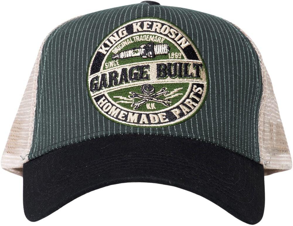 Gothicana By Emp "GARAGE" Cap Green-black By King Kerosin