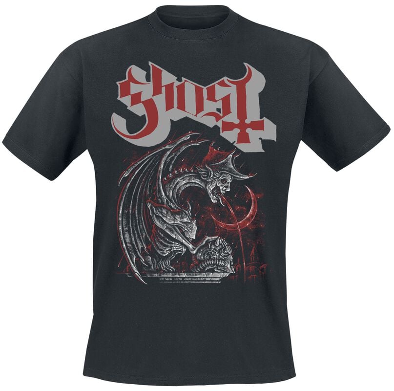 gothicana by emp "Gargoyle Emeritus" T-Shirt black by Ghost