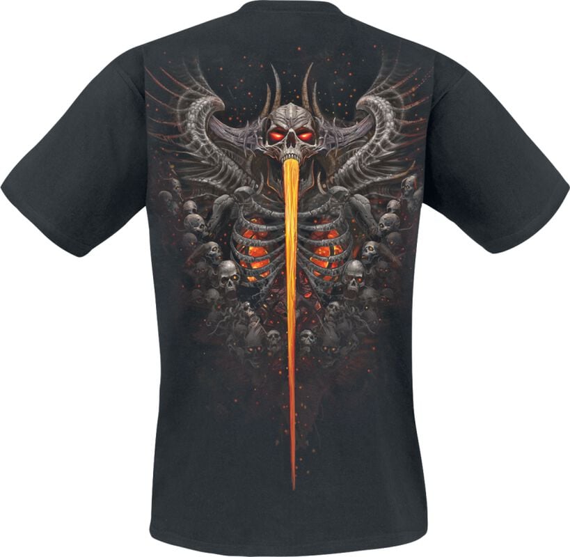 Gothicana By Emp "Gates Of Hell" T-Shirt Black By Spiral
