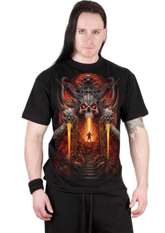 Gothicana By Emp "Gates Of Hell" T-Shirt Black By Spiral