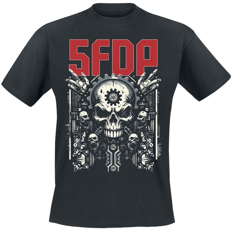 gothicana by emp "Gearhead" T-Shirt black by Five Finger Death Punch
