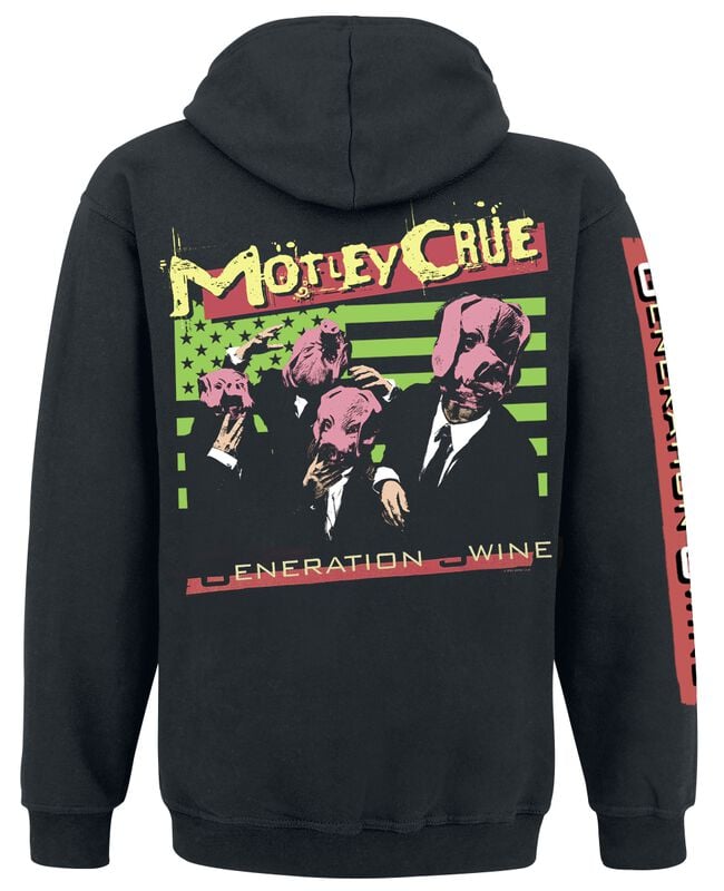 Gothicana By Emp "Generation Swine" Hoodie Black By Mötley Crüe