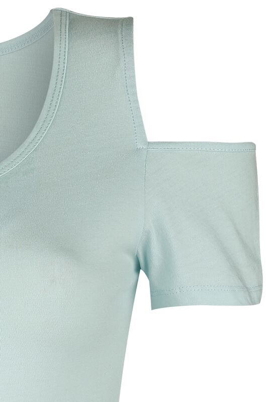 Gothicana By Emp "Girl Power" T-Shirt Light Blue By The Powerpuff Girls