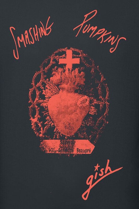 Gothicana By Emp "Gish Sacred Heart" T-Shirt Black By The Smashing Pumpkins