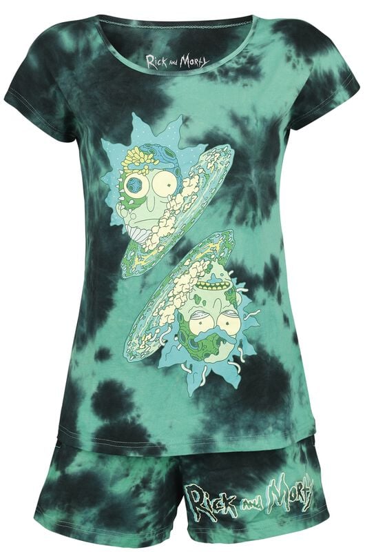 gothicana by emp "Glitch" Pyjama multicolour by Rick And Morty