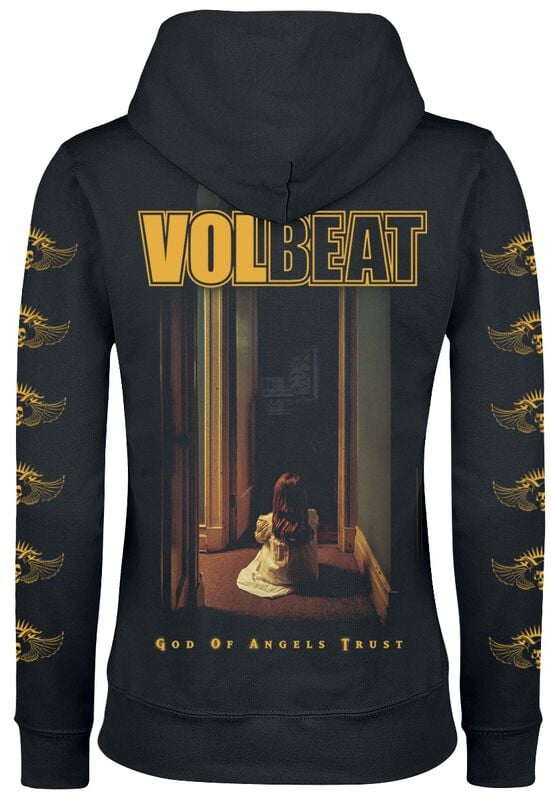 Gothicana By Emp "God Of Angels Trust" Hoodie Black By Volbeat