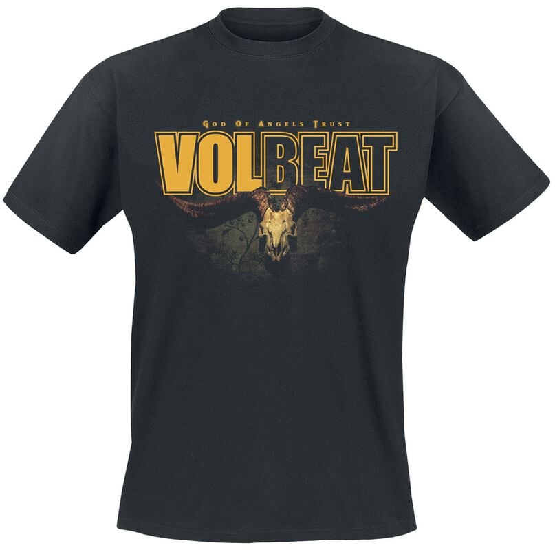 gothicana by emp "God Of Angels Trust" T-Shirt black by Volbeat