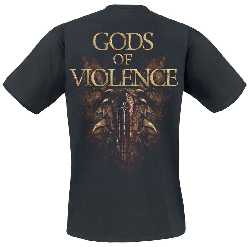 Gothicana By Emp "Gods Of Violence" T-Shirt Black By Kreator