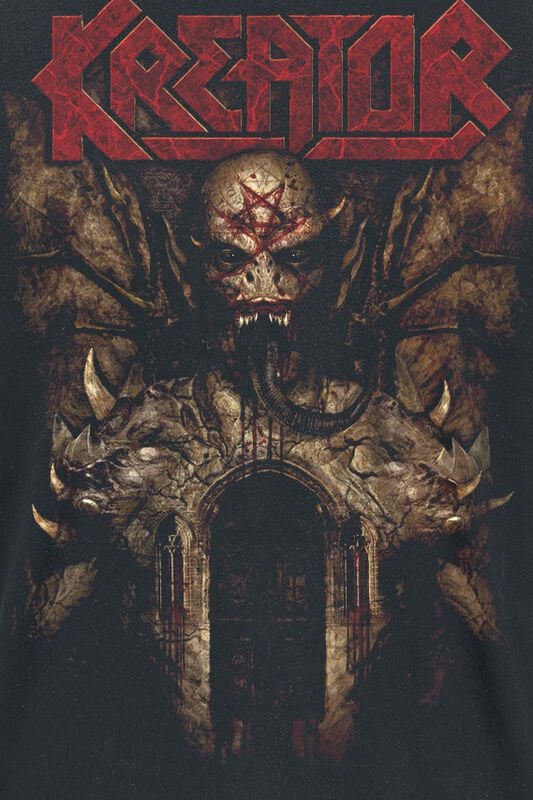 Gothicana By Emp "Gods Of Violence" T-Shirt Black By Kreator