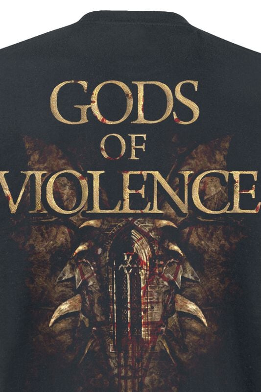 Gothicana By Emp "Gods Of Violence" T-Shirt Black By Kreator