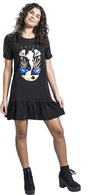 Gothicana By Emp "Golden Age" Maxi Dress Black By The Little Mermaid