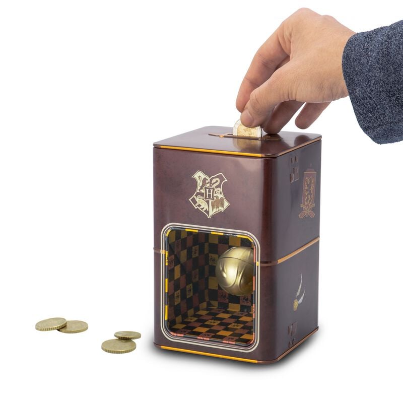 Gothicana By Emp "Golden Snitch" Money Box Brown By Harry Potter