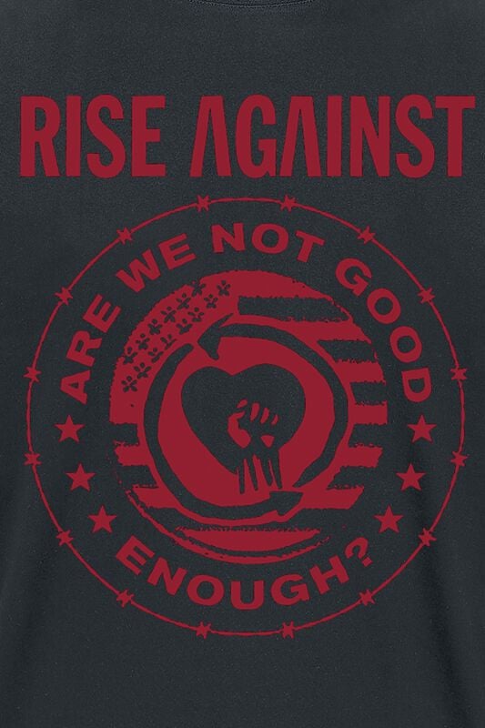 Gothicana By Emp "Good Enough" T-Shirt Black By Rise Against