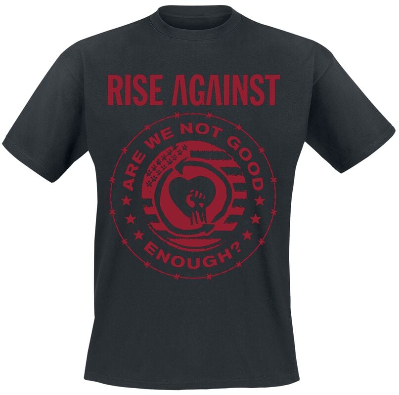 gothicana by emp "Good Enough" T-Shirt black by Rise Against