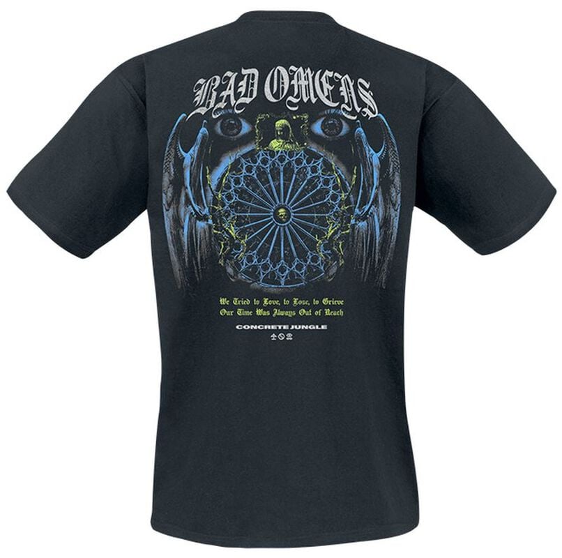 Gothicana By Emp "Gothic Concrete Jungle" T-Shirt Black By Bad Omens