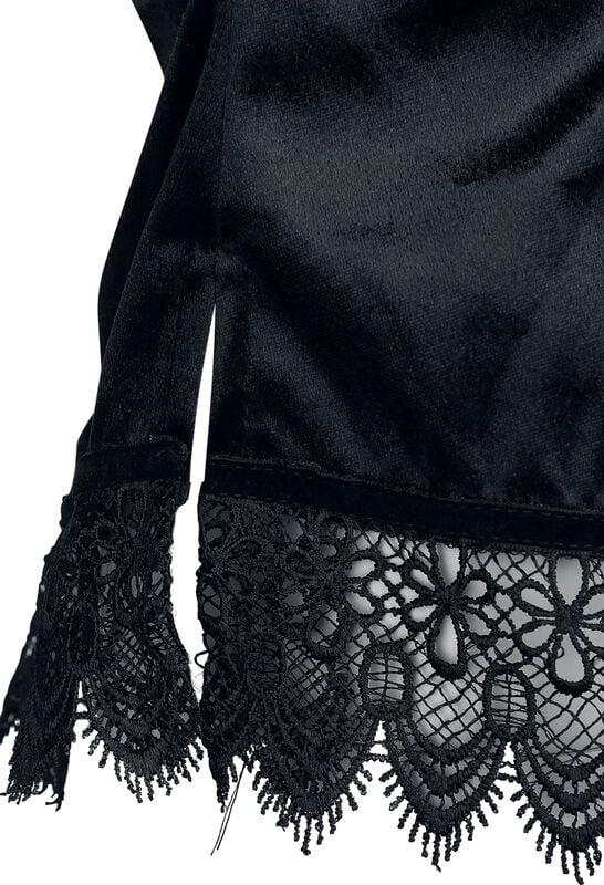 Gothicana By Emp "Gothic Top" T-Shirt Black-lilac By Sinister Gothic