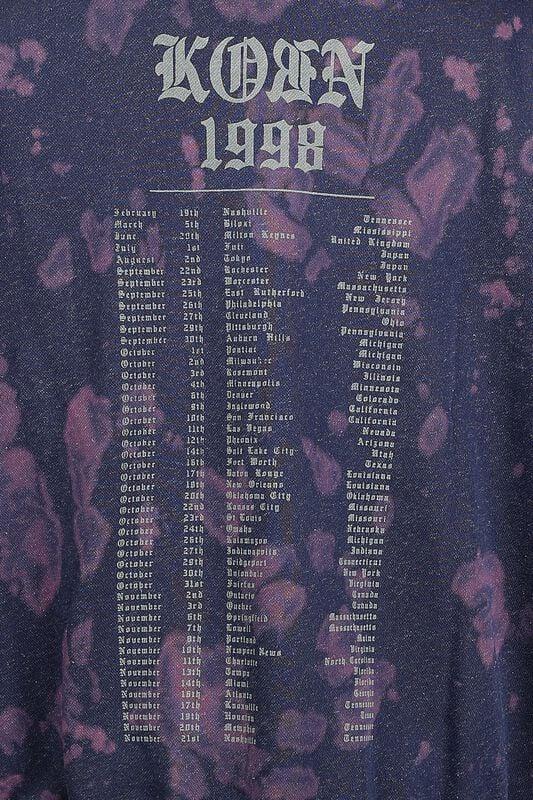 Gothicana By Emp "1998" Sweatshirt Lilac By Korn