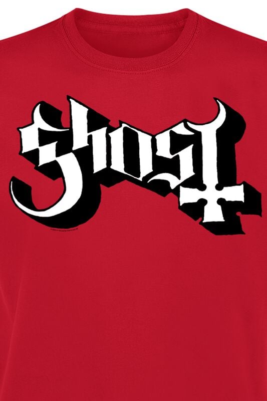 Gothicana By Emp "2V Logo" T-Shirt Red By Ghost