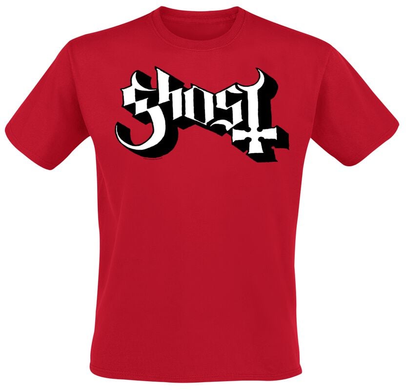 gothicana by emp "2V Logo" T-Shirt red by Ghost