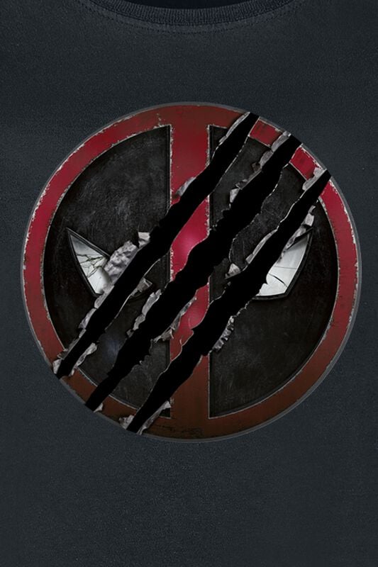 Gothicana By Emp "3 - Logo" T-Shirt Black By Deadpool