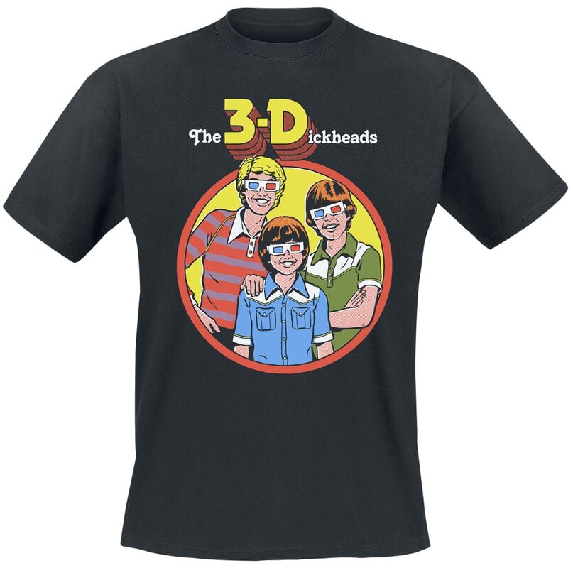 gothicana by emp "3D" T-Shirt black by Steven Rhodes