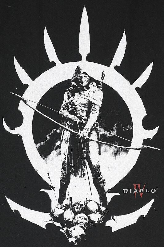 Gothicana By Emp "4 - Rogue" T-Shirt Black By Diablo