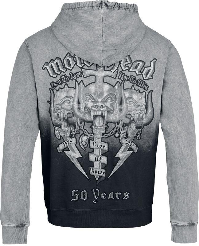 Gothicana By Emp "50 Years" Hoodie Grey By Motörhead