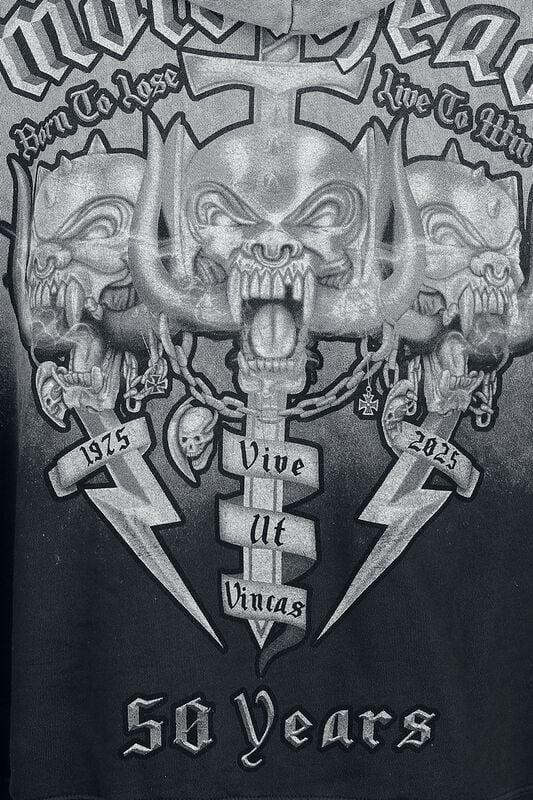 Gothicana By Emp "50 Years" Hoodie Grey By Motörhead