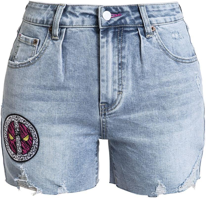 gothicana by emp "90" Shorts denim-blue by Deadpool