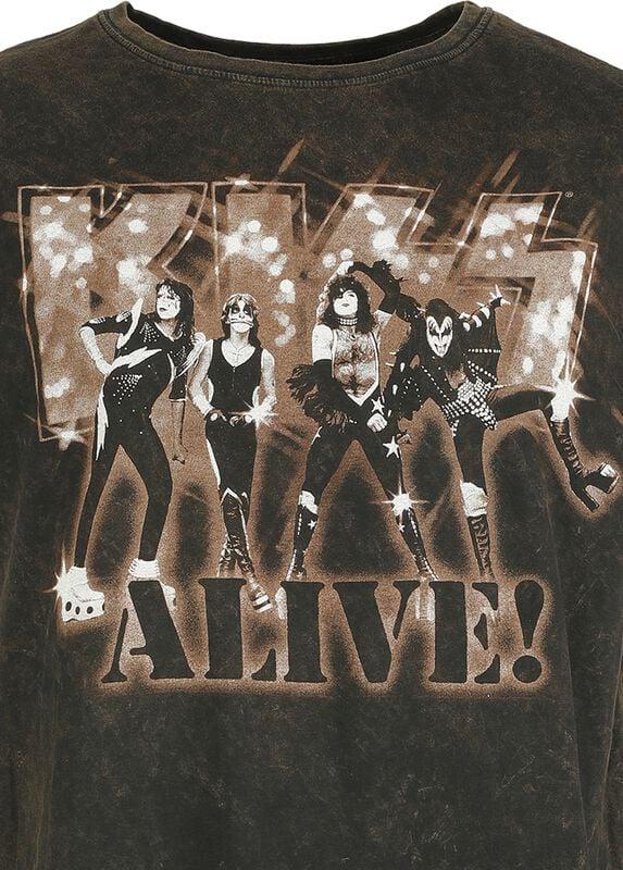 Gothicana By Emp "Alive" T-Shirt Multicolour By Kiss