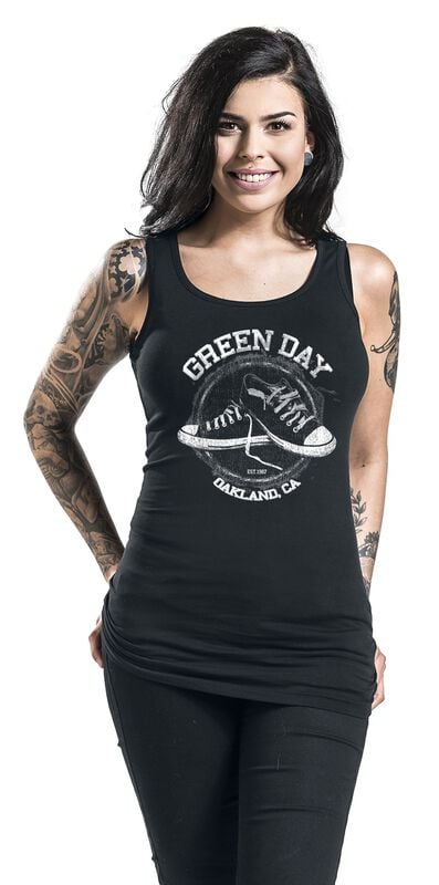 Gothicana By Emp "All Star" Top Black By Green Day