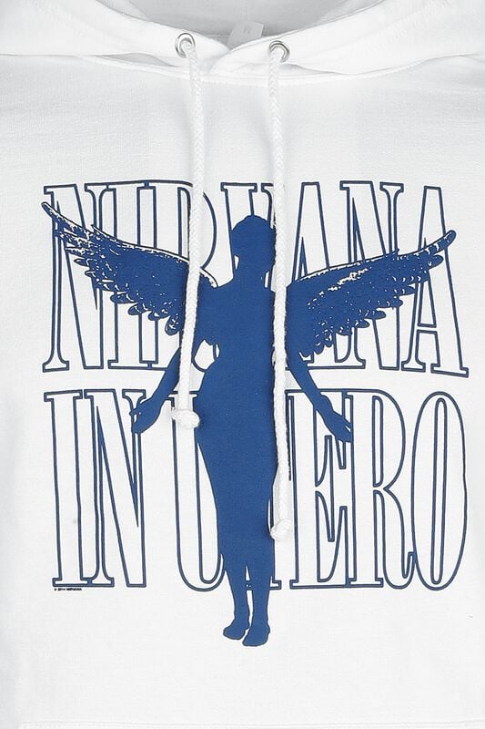 Gothicana By Emp "Angel" Hoodie White By Nirvana