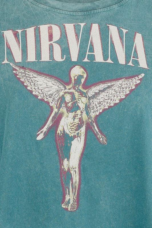 Gothicana By Emp "Angel" T-Shirt Blue By Nirvana