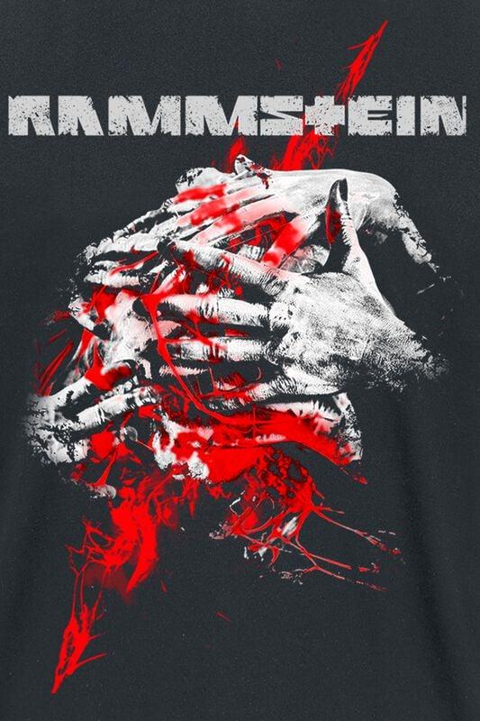 Gothicana By Emp "Angst" T-Shirt Black By Rammstein