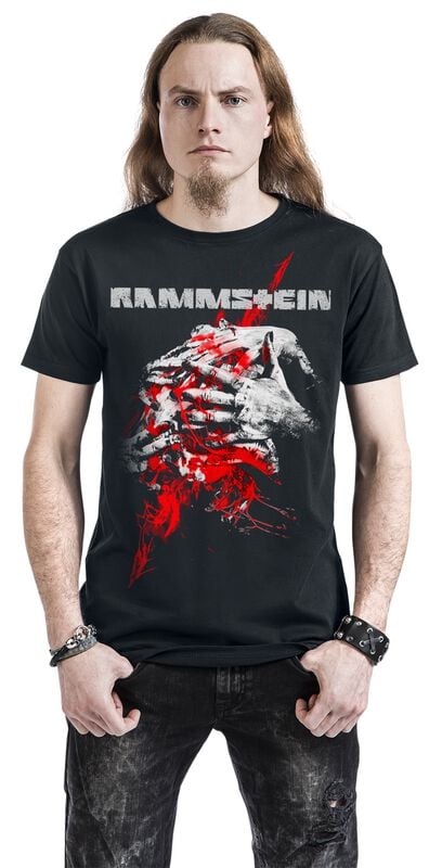 Gothicana By Emp "Angst" T-Shirt Black By Rammstein