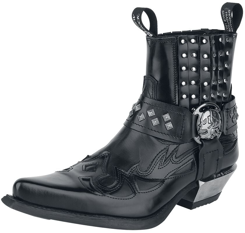 gothicana by emp "Antik" Boot black by New Rock