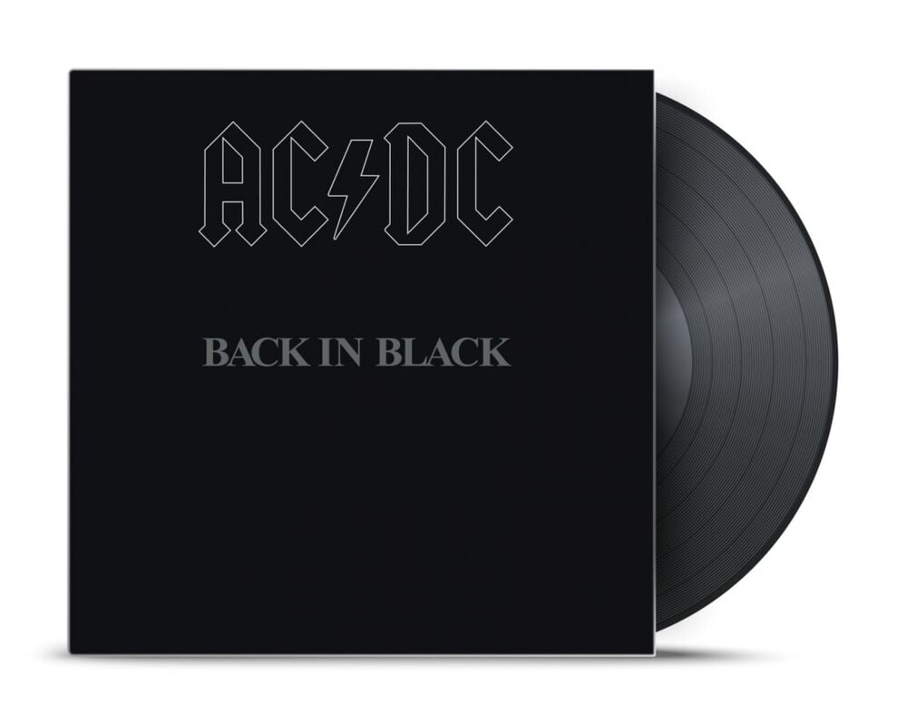 gothicana by emp "Back in Black" LP by AC/DC