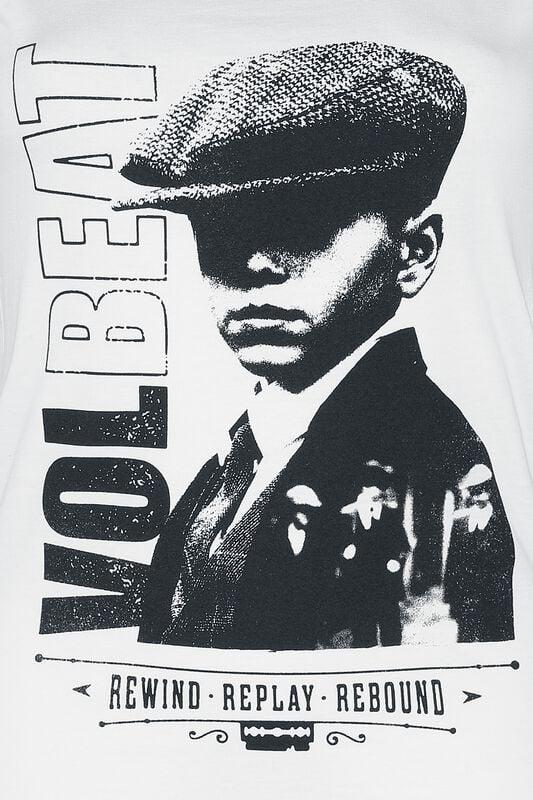 Gothicana By Emp "Bad Boys" Top White By Volbeat