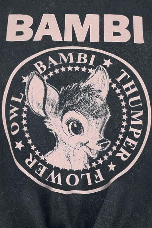 Gothicana By Emp "Bambi" Top Black By Bambi