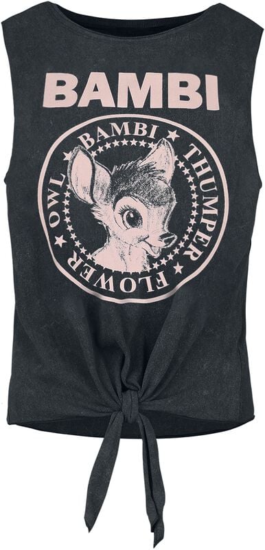 gothicana by emp "Bambi" Top black by Bambi