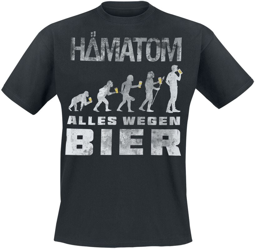 gothicana by emp "Bier" T-Shirt black by Hämatom