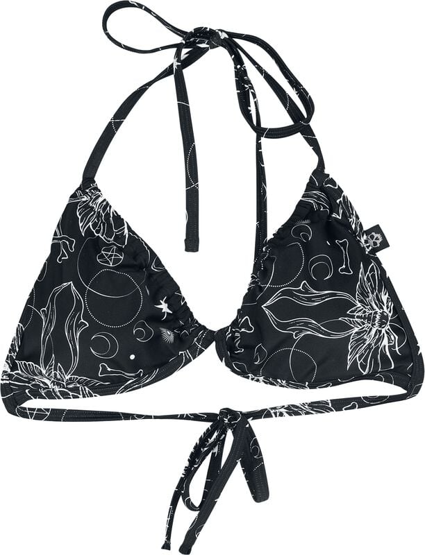 gothicana by emp "Gothicana by EMP" Bikini Top black by Gothicana by EMP