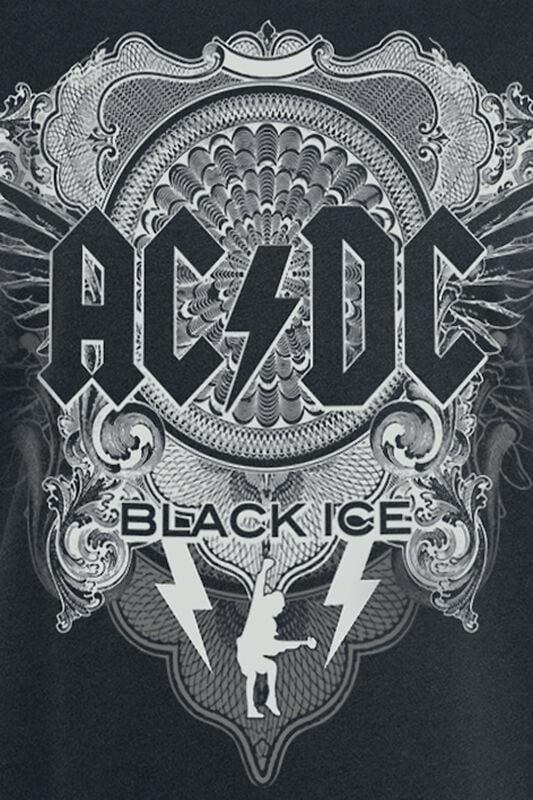 Gothicana By Emp "Black Ice" T-Shirt Black By AC/DC