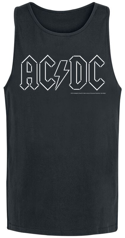 gothicana by emp "Black Logo" Tanktop black by AC/DC