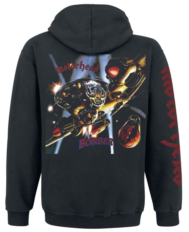 Gothicana By Emp "Bomber" Hoodie Black By Motörhead