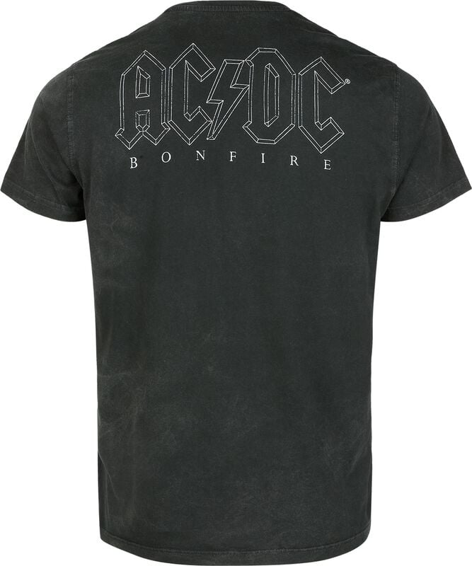 Gothicana By Emp "Bonfire" T-Shirt Grey By AC/DC