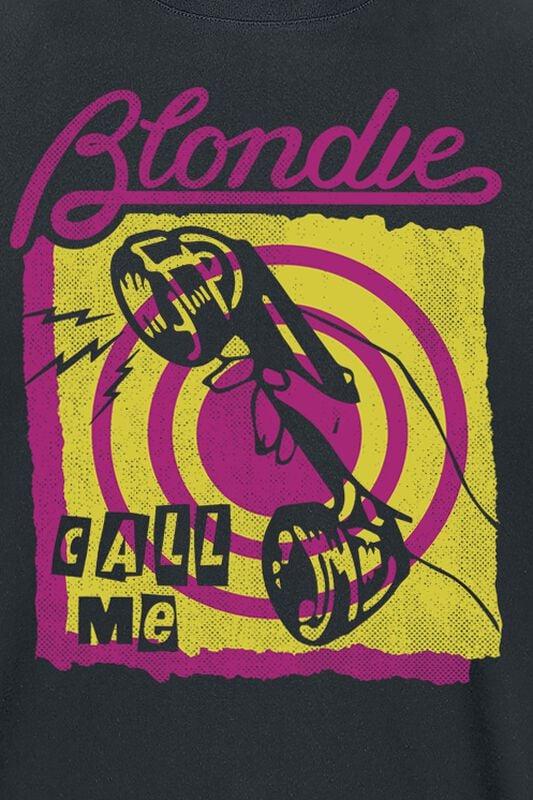 Gothicana By Emp "Call Me" T-Shirt Black By Blondie