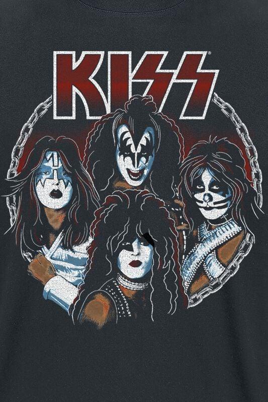 Gothicana By Emp "Chained" T-Shirt Black By Kiss